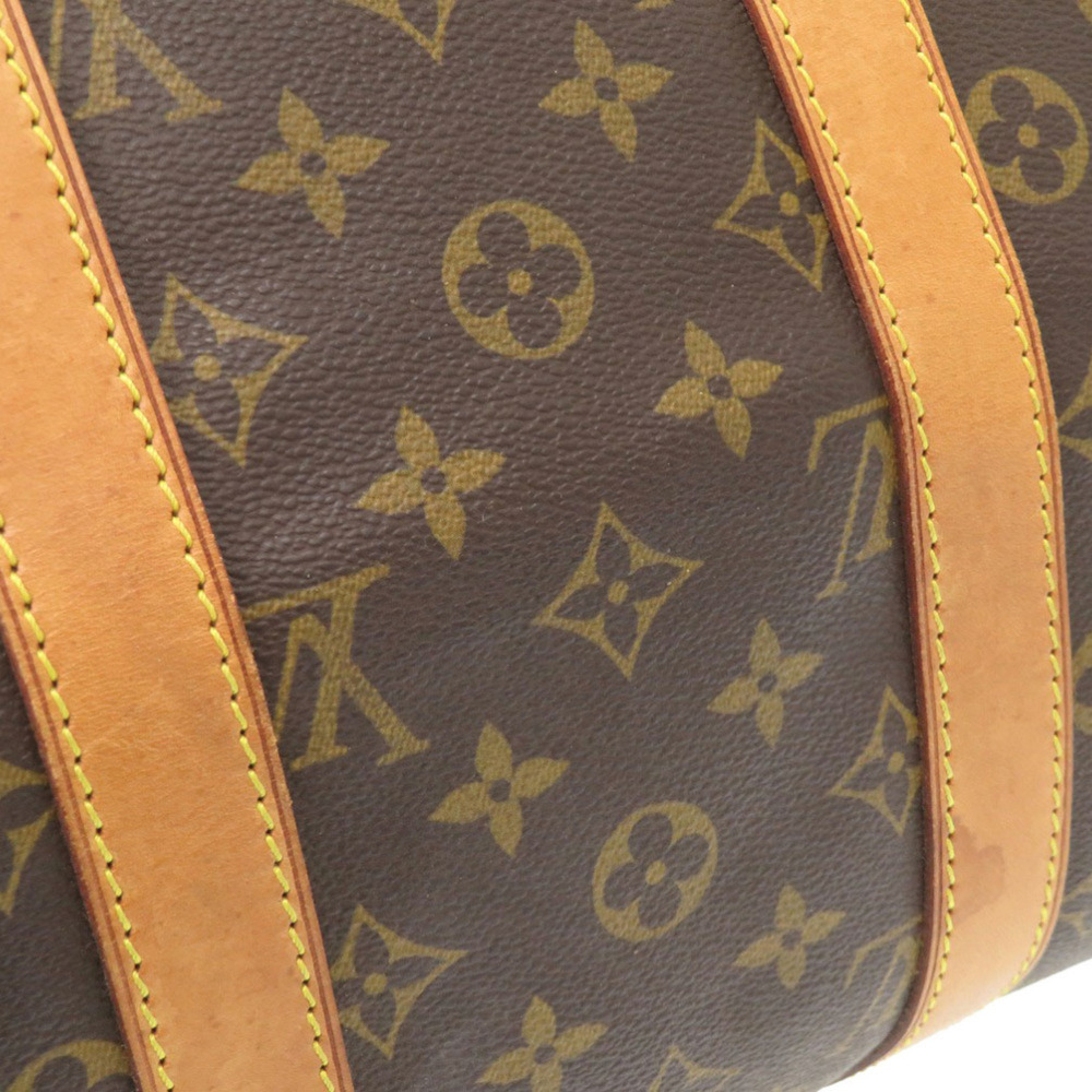 LOUIS VUITTON Authentic Brown Monogram Keepall 45 Boston Bag - Picture 9 of 10